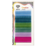 Ресницы Lovely Пастель 20 линий, D 0,10 11mm