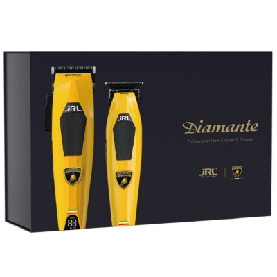 Набор машинка и триммер для стрижки волос JRL X Lamborghini Diamante Yellow Набор машинка и триммер для стрижки волос JRL X Lamborghini Diamante Yellow
