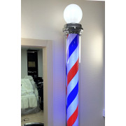 Барбер пол фонарь для барбершопа Barber pole 155 см LP1502