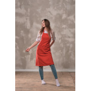 Фартук габардин красный