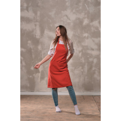 Фартук габардин красный Фартук габардин красный