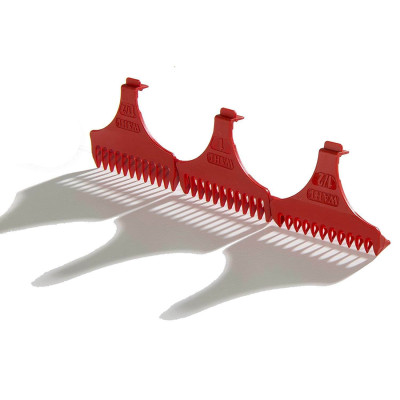 Набор насадок Wahl 3072-016 для триммера Detailer Wide, Cordless Detailer Li, 1,5, 3, 4,5 мм, красный Набор насадок Wahl 3072-016 для триммера Detailer Wide, Cordless Detailer Li, 1,5, 3, 4,5 мм, красный