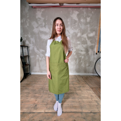 Фартук мастера и парикмахера ТиСи хаки Фартук мастера и парикмахера ТиСи хаки