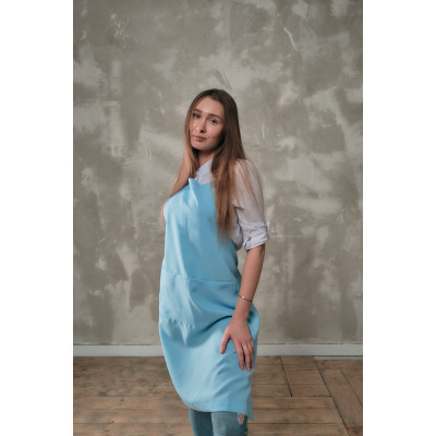 Фартук габардин голубой Фартук габардин голубой