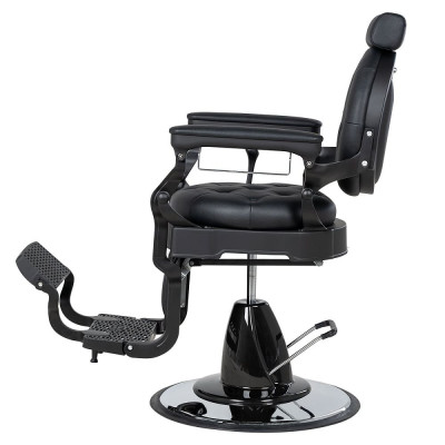 Мужское кресло барбер МД-9147, каркас чёрный матовый Мужское кресло барбер МД-9147, каркас чёрный матовый