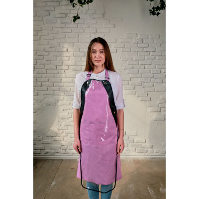 Фартук ТиСи с защитной накидкой фиолетовый Фартук ТиСи с защитной накидкой фиолетовый