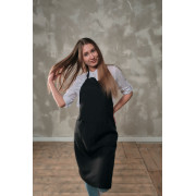 Фартук габардин черный