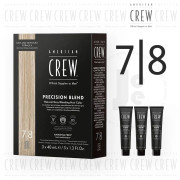 Камуфляж для седых волос 7/8 American Crew Precision Blend Light 3*40 мл, блонд
