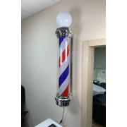 Барбер пол фонарь для барбершопа Barber pole 120 см LP1202