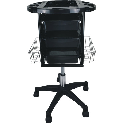 Парикмахерская тележка C6, с боковыми корзинами Парикмахерская тележка C6, с боковыми корзинами