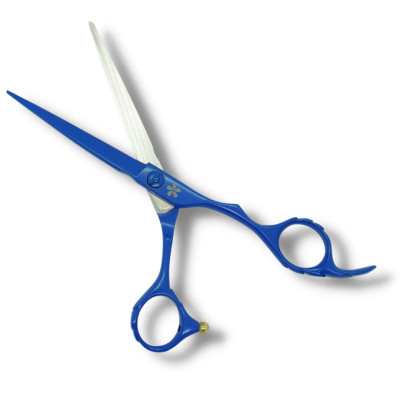 Ножницы парикмахерские разноцветные 6 дюймов асимметричные YF3-55 Ножницы парикмахерские разноцветные 6 дюймов асимметричные YF3-55