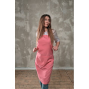 Фартук габардин розовый