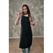 Фартук габардин черный