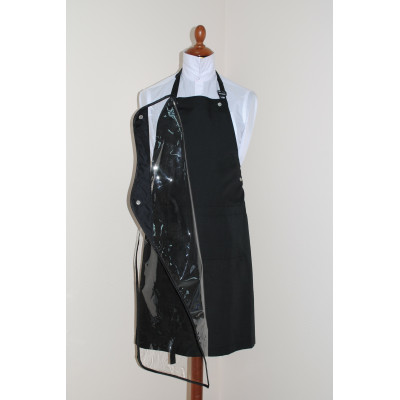 Фартук ТиСи с защитной накидкой черный Фартук ТиСи с защитной накидкой черный