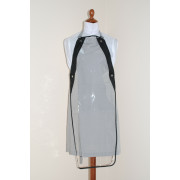 Фартук ТиСи с защитной накидкой серый