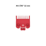 Набор разноцветных пластиковых насадок DiBiDi для машинок Wahl, JRL, Babyliss Pro и DiBiDi, 8 шт в коробке (1,5 мм - 19 мм)