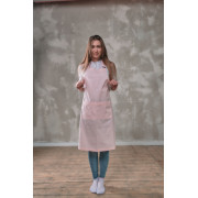 Фартук мастера и парикмахера Медея розовый