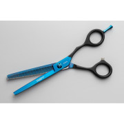 Ножницы парикмахерские филировочные PROFYLAB (Profy-L) "Blue Сanvases" 6.0"