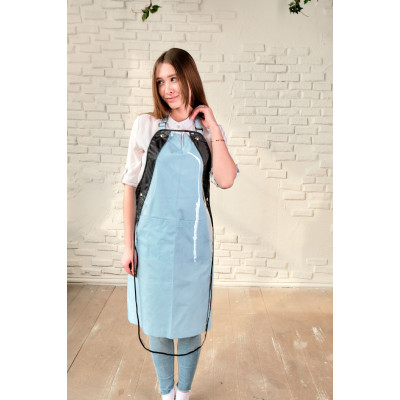 Фартук ТиСи с защитной накидкой голубой Фартук ТиСи с защитной накидкой голубой