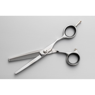 Ножницы филировочные профессиональные PROFYLAB (Profy-L) 5.5" "Milling Asymmetric Rings" Ножницы филировочные профессиональные PROFYLAB (Profy-L) 5.5" "Milling Asymmetric Rings"