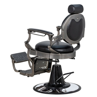 Кресло мужское барбер Ричард полированный каркас медного цвета Кресло мужское барбер Ричард полированный каркас медного цвета