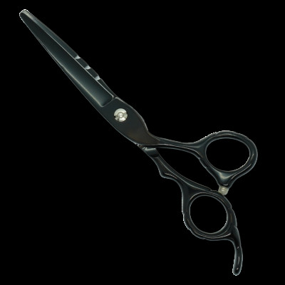 Ножницы парикмахерские черные прямые 6 дюймов AQW2-60 Ножницы парикмахерские черные прямые 6 дюймов AQW2-60