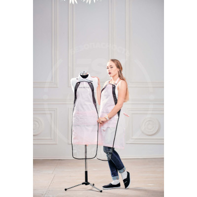 Фартук ТиСи с защитной накидкой розовый Фартук ТиСи с защитной накидкой розовый