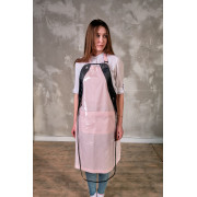 Фартук ТиСи с защитной накидкой розовый