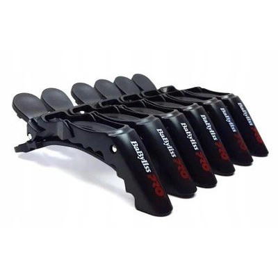 Зажимы для волос BaByliss Pro M2941E Croco Clip, 6 шт. Зажимы для волос BaByliss Pro M2941E Croco Clip, 6 шт.