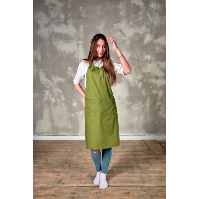 Фартук мастера и парикмахера ТиСи хаки Фартук мастера и парикмахера ТиСи хаки