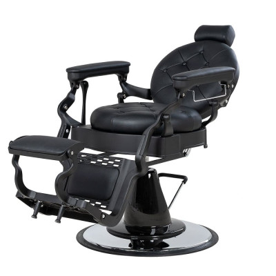 Мужское кресло барбер МД-9147, каркас чёрный матовый Мужское кресло барбер МД-9147, каркас чёрный матовый