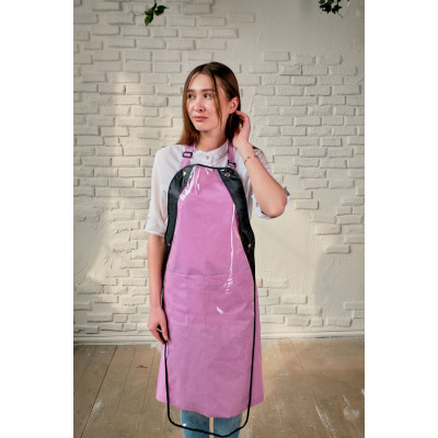 Фартук ТиСи с защитной накидкой фиолетовый Фартук ТиСи с защитной накидкой фиолетовый