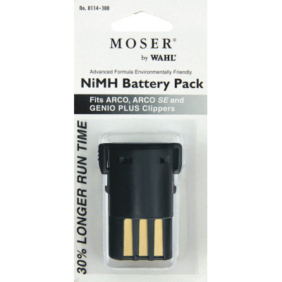 Аккумулятор Moser XL Power 1854-7988 Black для машинок Arco, Genio Plus, NiMH Аккумулятор Moser XL Power 1854-7988 Black для машинок Arco, Genio Plus, NiMH