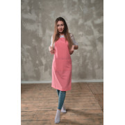 Фартук габардин розовый